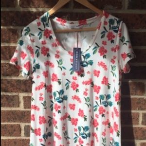 Down East Basics Chartered Seas Dress  Medium NWT